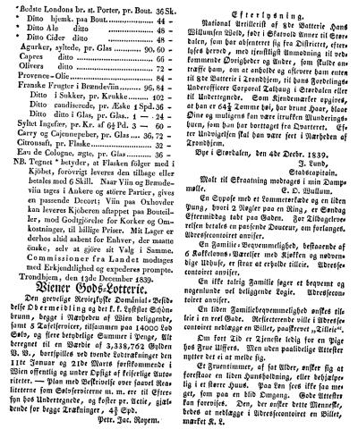 Adresseavisen 17.nov 1839, side 6