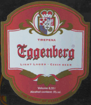 Etiketten til Svetly Lezak fra Eggenberg