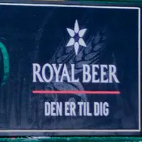Dansk ølbil med ølreklame